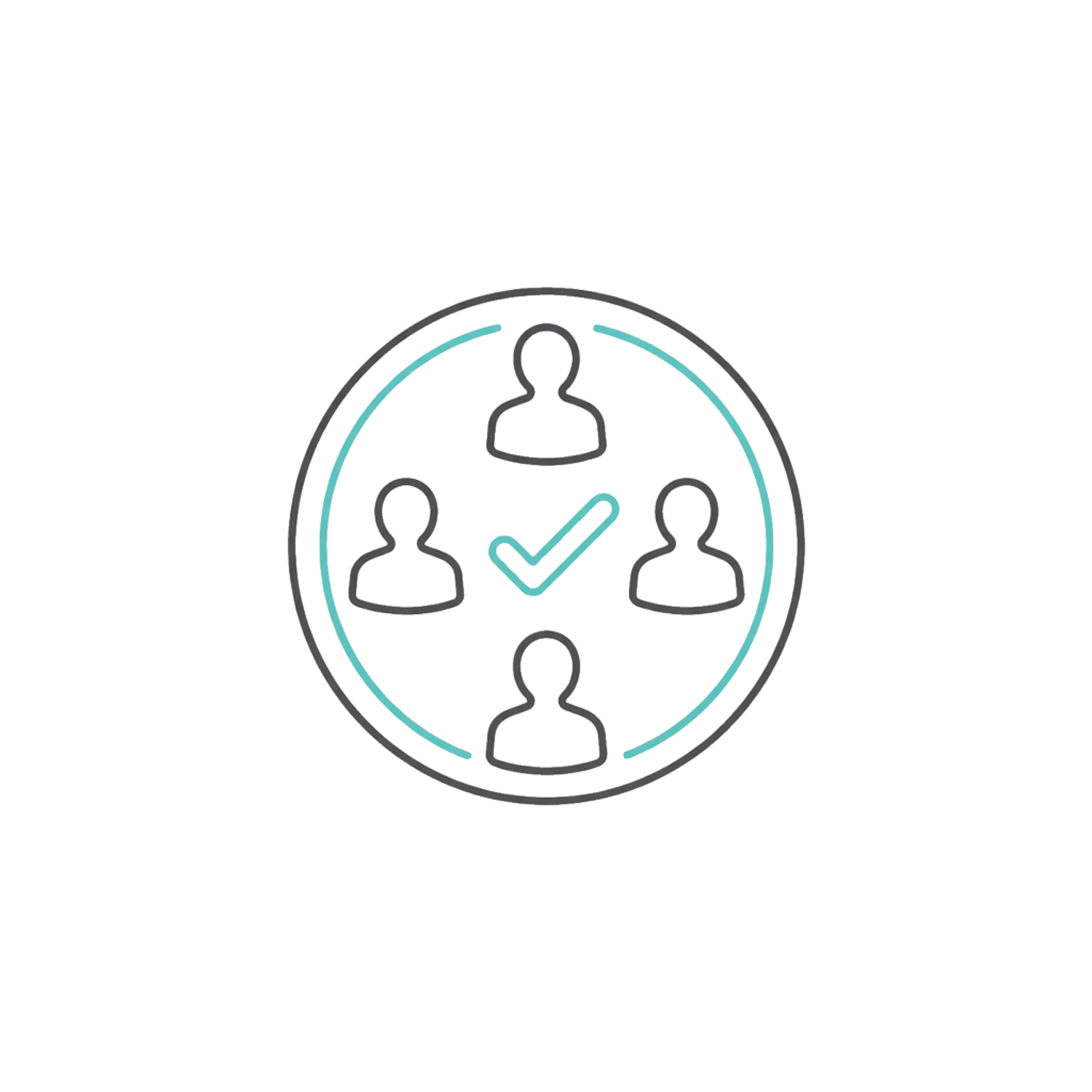 Human resources support icon